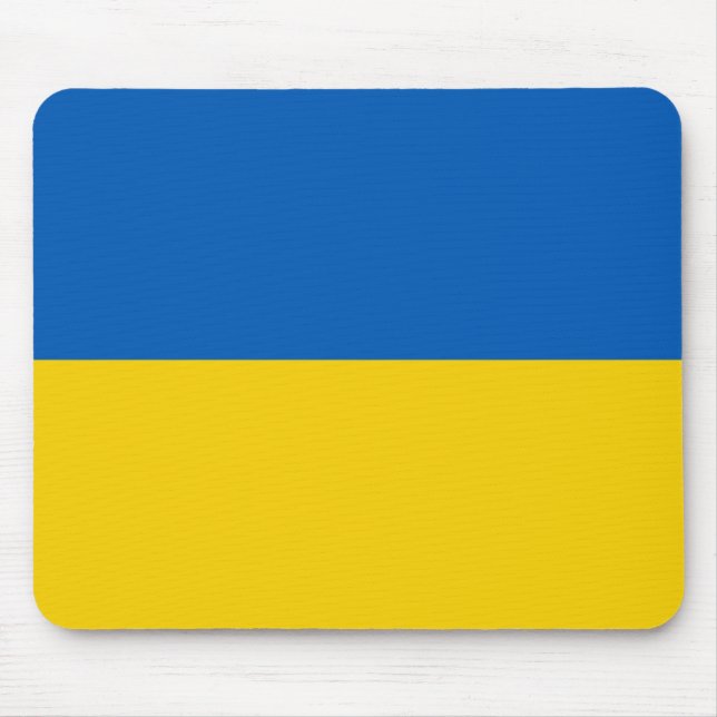 Ukraine-Flagge Mousepad (Vorne)
