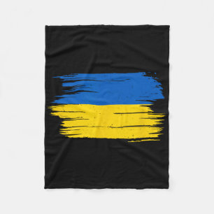 Ukraine-Flagge Nationalflagge Kiew Ukrainisch Kyiv Fleecedecke