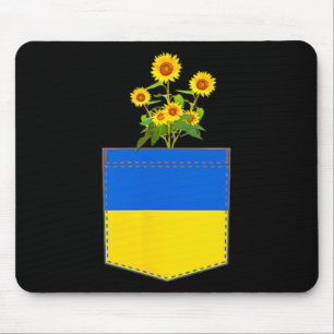 Ukraine-Flagge Nationalflagge Kiew Ukrainisch Kyiv Mousepad