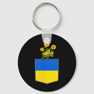 Ukraine-Flagge Nationalflagge Kiew Ukrainisch Kyiv Schlüsselanhänger