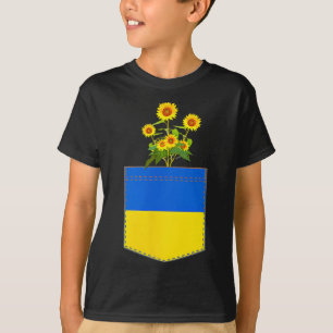 Ukraine-Flagge Nationalflagge Kiew Ukrainisch Kyiv T-Shirt
