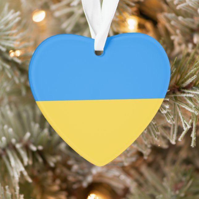 Ukraine-Flagge Ornament (Baum)