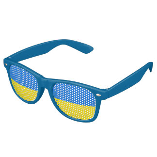 Ukraine-Flagge Partybrille