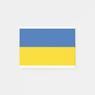 UKRAINE-FLAGGE POST-IT KLEBEZETTEL
