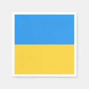 Ukraine-Flagge Serviette