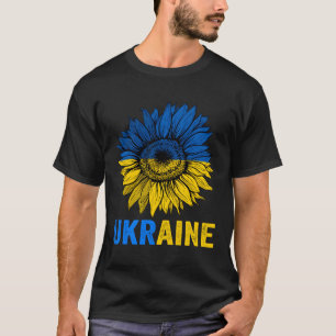 Ukraine Flagge Sonnenblumen Vintages Shirt Ukraini