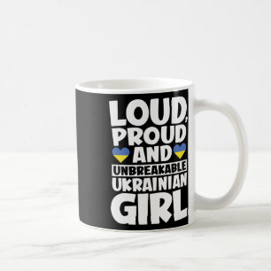 Ukraine-Flagge Stolze Ukrainer Männer und Frauen Kaffeetasse