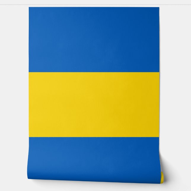 Ukraine-Flagge Tapete (Abrollen)