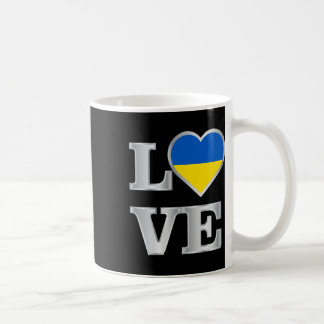 Ukraine-Flagge Ukrainisch Ukraine Stolz Herz 2 Kaffeetasse