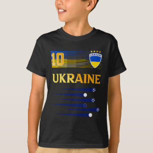 Ukraine-Flagge Ukrainische Stolzliebhaber 2 T-Shirt