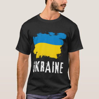 Ukraine-Flagge Ukrainische Unterstützung Pride-Ges T-Shirt