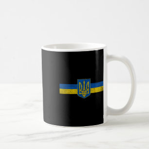 Ukraine-Flagge und Wappen Odessa Kiew 1 Kaffeetasse