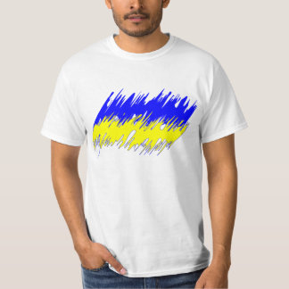 Ukraine-Flaggen-T - Shirt