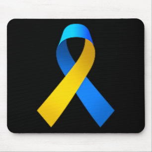 Ukraine-Flaggenband Ukrainische Nationalflagge Far Mousepad