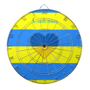 Ukraine Flaggenblau-Gelber Thunder_Cove Dartscheibe
