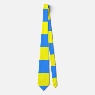 Ukraine Flaggenblau-Gelber Thunder_Cove Krawatte