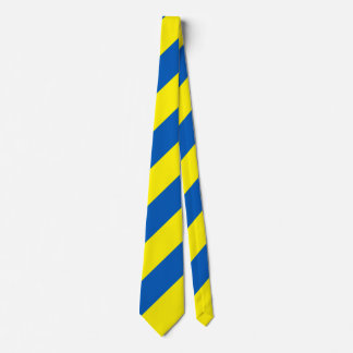 Ukraine Flaggenfarben modern Krawatte