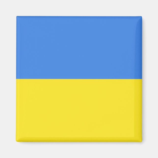 Ukraine - Flaggenfreiheit Magnet (Vorne)