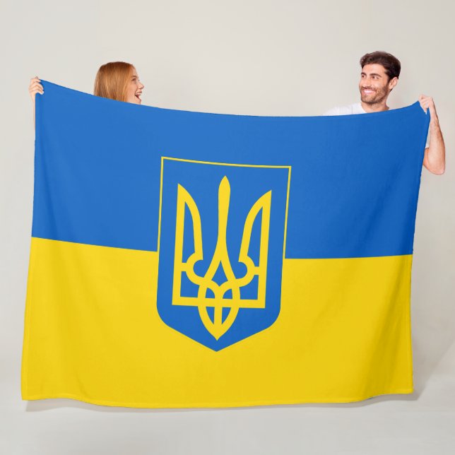Ukraine Fleecedecke (Beispiel)