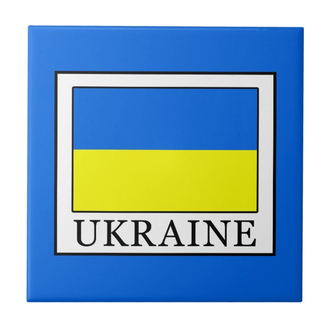 Ukraine Fliese (Vorderseite)