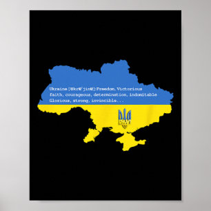 Ukraine Freiheit Poster