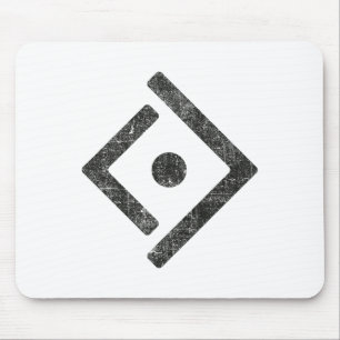 Ukraine-Freiheitssymbol-Widerstandslogo in Not  Mousepad