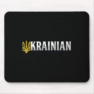 Ukraine Frieden Heimat Flagge Ukrainisch Ukrainisc Mousepad