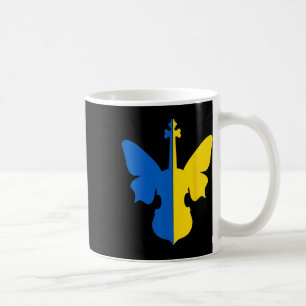Ukraine Friedens Schmetterling Violine Ukrainische Kaffeetasse