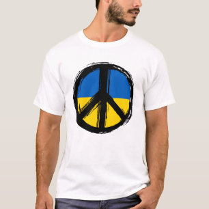 Ukraine-Friedenszeichen - 01-b T-Shirt