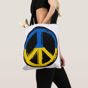 Ukraine - Friedenszeichen für Ukraine Tasche