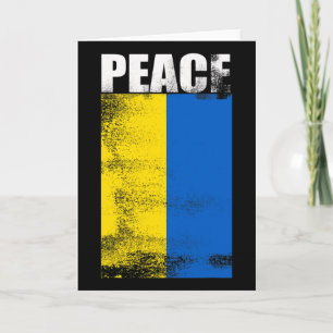 Ukraine Für Männer Flagge Frieden Stehen Mit Unkra Karte