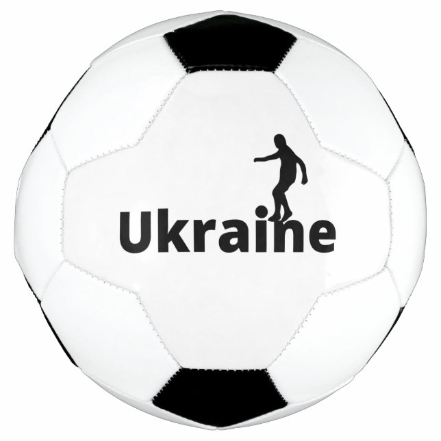 Ukraine Fußball (Vorderseite)