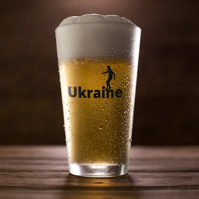 Ukraine Fußball Glas (Von Creator hochgeladen)