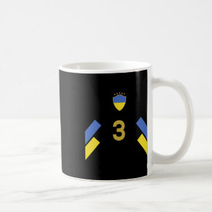 Ukraine Fußballtrikot - Ukraine Flagge Fußll Numme Kaffeetasse