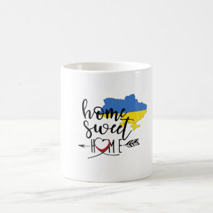 Ukraine Geboren - stolze ukrainische Kaffeetasse