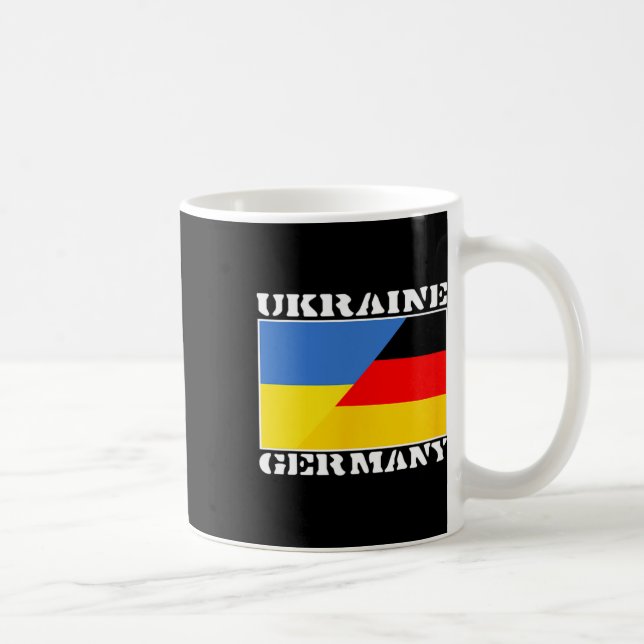 Ukraine Germany  Kaffeetasse (Rechts)