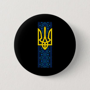 Ukraine Geschenkflagge Ukraini Kiew Ukrainisch Ukr Button