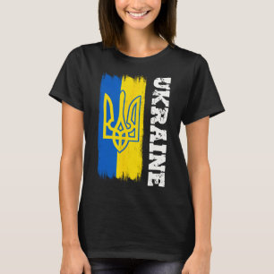 Ukraine Geschenkflagge Ukraini Kiew Ukrainisch Ukr T-Shirt