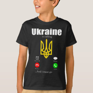 Ukraine Geschenkflagge Ukraini Kiew Ukrainisch Ukr T-Shirt