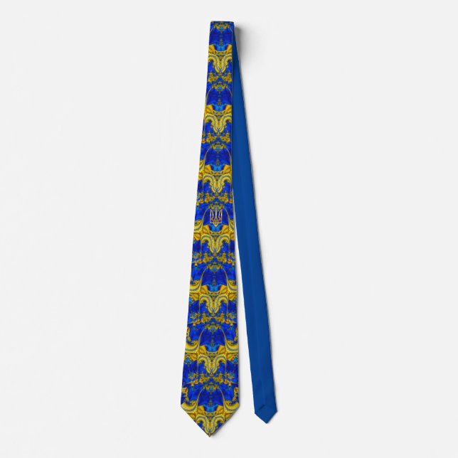 Ukraine Golden Trident Volodymyr Tryzub Krawatte (Vorderseite)