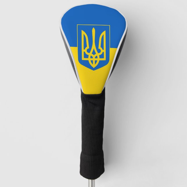 Ukraine Golf Headcover (Vorderseite)