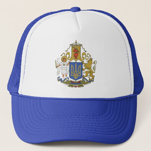 Ukraine Guerrier Trident Casquette de balle de crê (Devant)