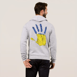 Ukraine-Hand Hoodie