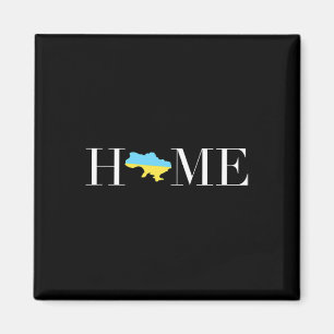Ukraine Home Ukrainische Flagge Uni Magnet