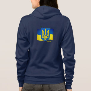 Ukraine Hoodie & Ukrainische Flagge, Emblem / Spor