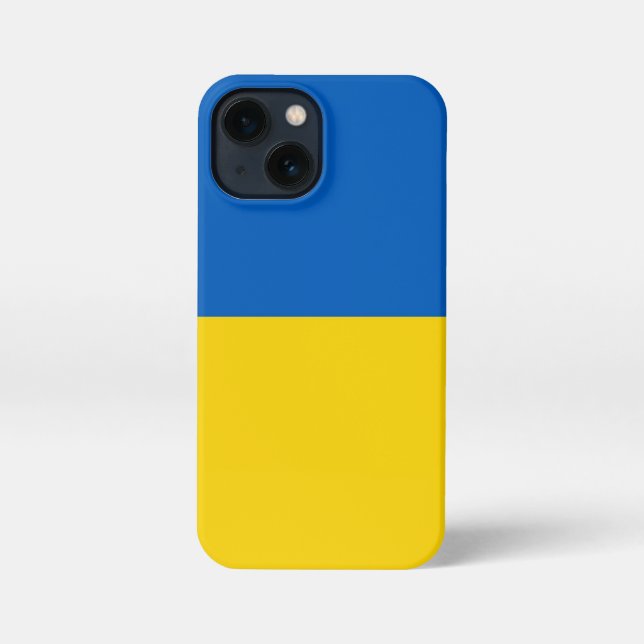 Ukraine iPhone 13 Mini Hülle (Rückseite)