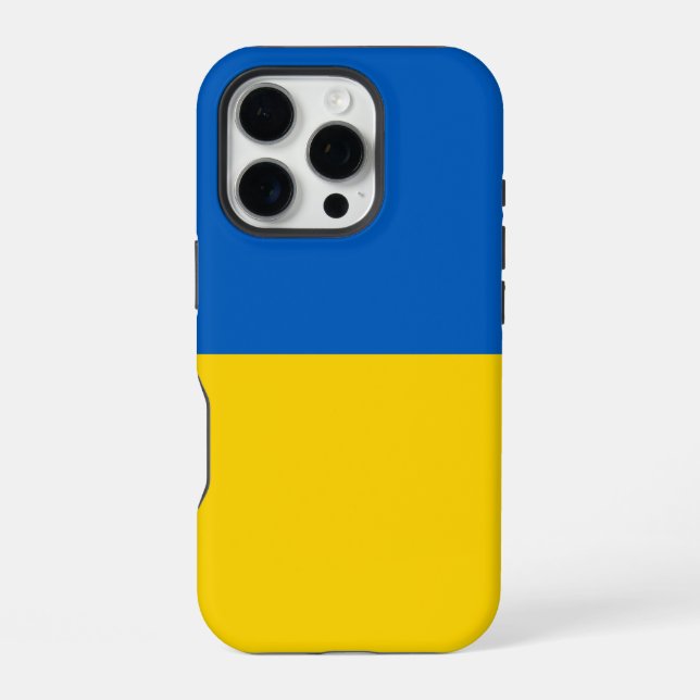 Ukraine iPhone 16 Pro Hülle (Rückseite)