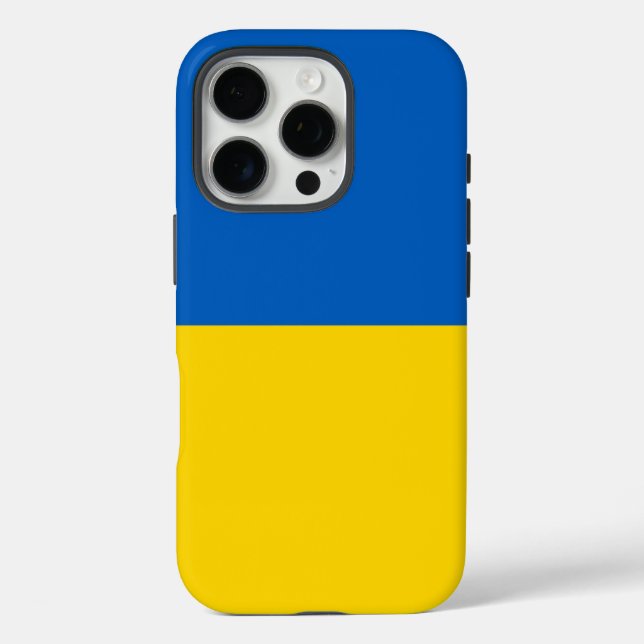 Ukraine iPhone 16 Pro Hülle (Rückseite)