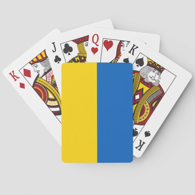 Ukraine - Kartenspiel Spielkarten (Rückseite)