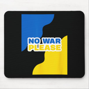 Ukraine Kein Krieg Bitte Frieden Mit Ukrainischer Mousepad